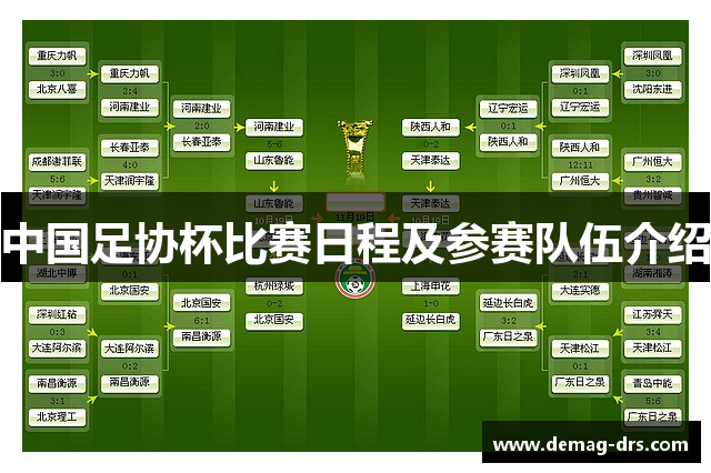 中国足协杯比赛日程及参赛队伍介绍